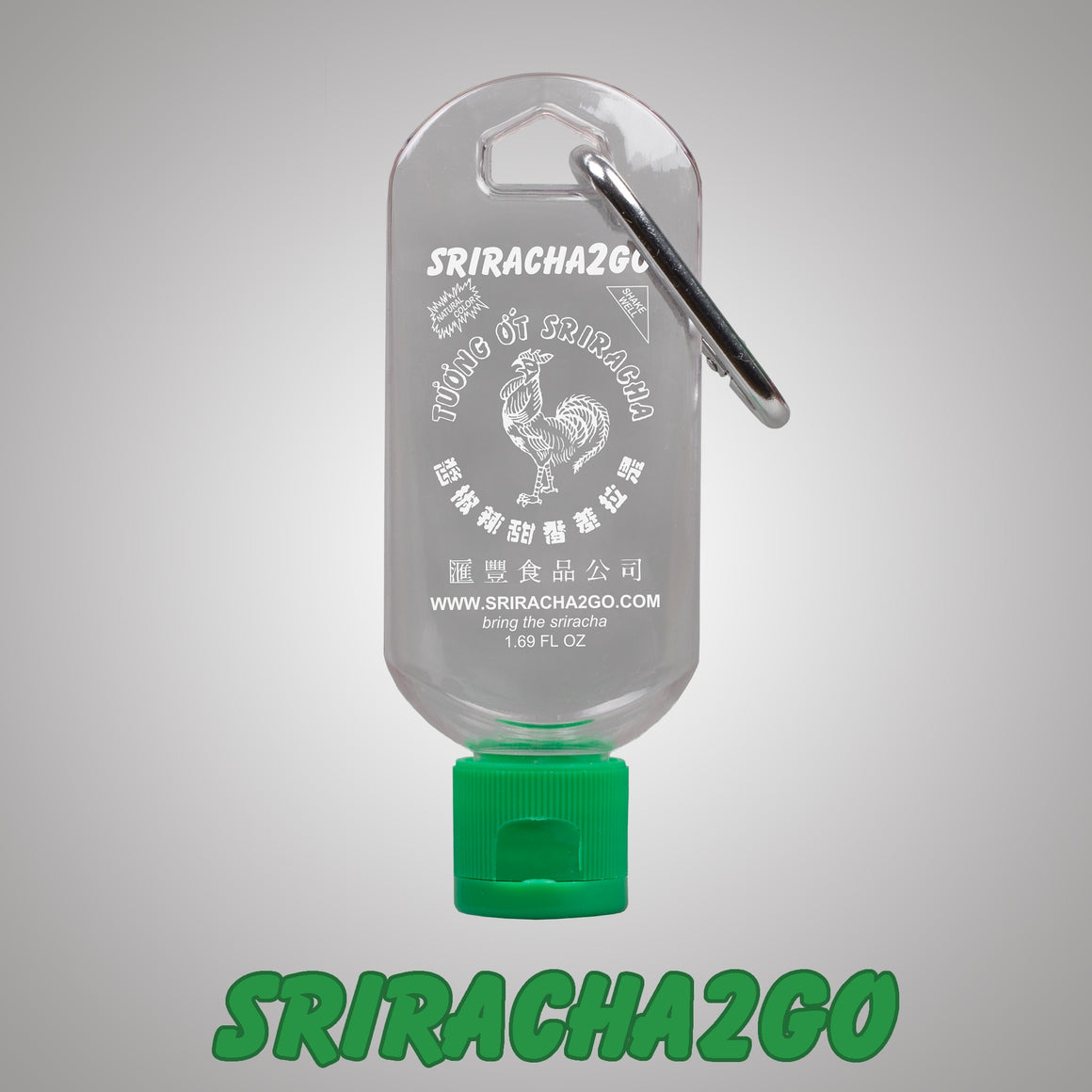 Sriracha2Go - Sriracha Keychain (1.7oz)