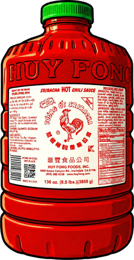 Huy Fong Sriracha 136oz