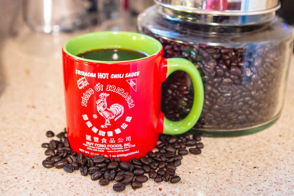 New Product Alert: 20 ounce Sriracha Coffee Mug