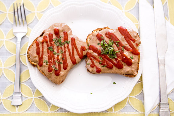Nom Alert: Peanut Butter & Sriracha Toast