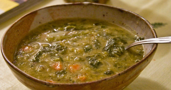 Nom Alert: Creamy Sriracha Lentil Soup