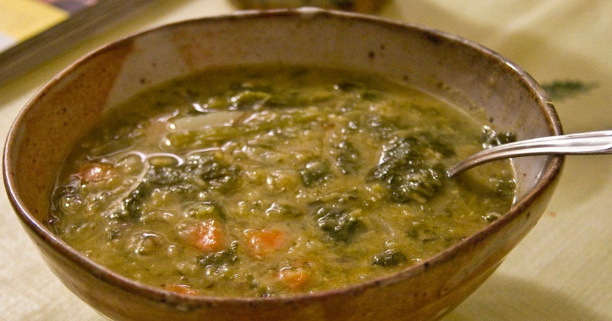 Nom Alert: Creamy Sriracha Lentil Soup