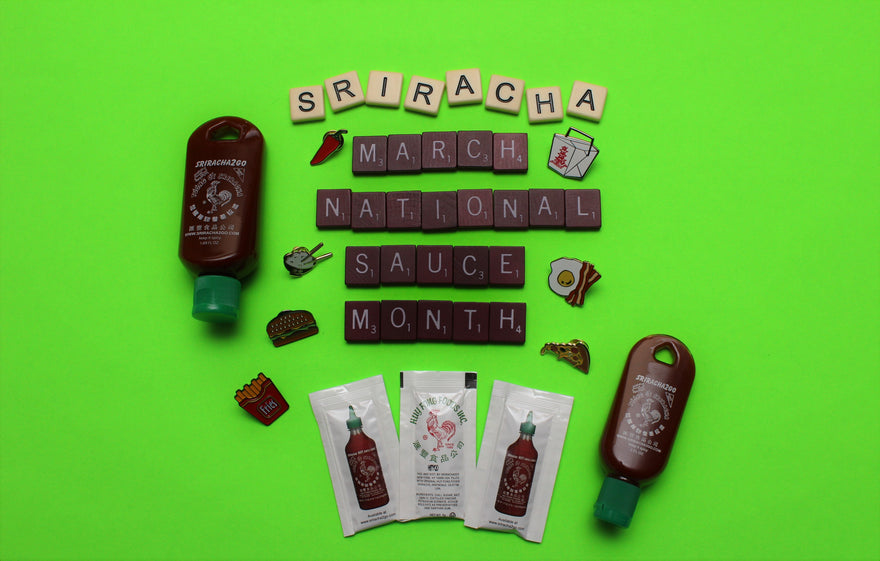 Giveaways Every Friday in March for National Sauce Month!