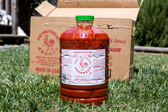 New Product: 136oz Huy Fong Sriracha!