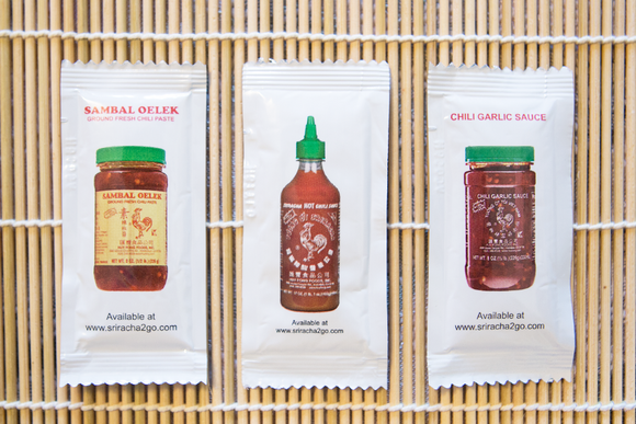 Sriracha2Go Launches Huy Fong Sambal Oelek and Chili Garlic Packets