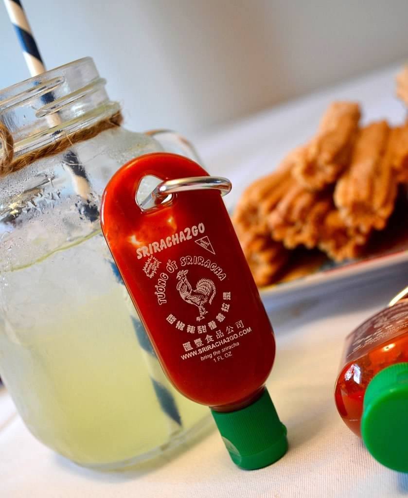 Sriracha2Go - Mini Sriracha Keychain (1oz)
