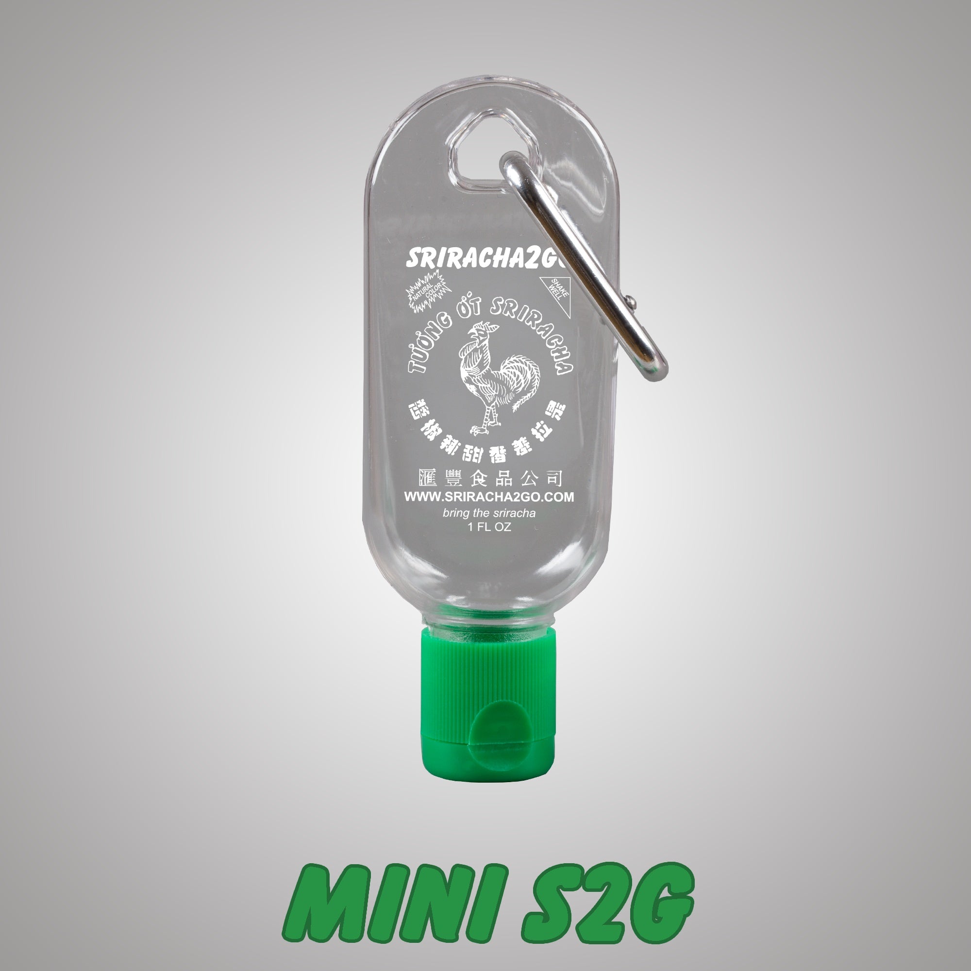 Mini Hot Sauce Keychain Bottle